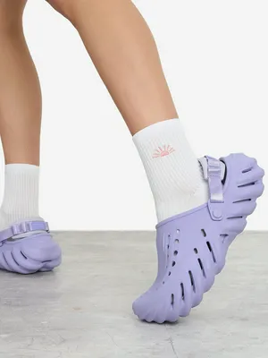 Сабо Crocs Echo, фиолетовый, арт. 207937C1G-5BN