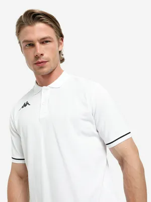 Поло мужское Kappa, белый, арт. 321327WKAP-A05