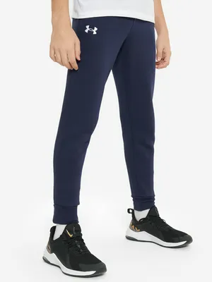 Брюки для мальчиков Under Armour Rival, синий, арт. 1379787U0F-410