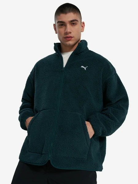 Джемпер флисовый PUMA Ess Elevated, зеленый, арт. 688259P0P-75