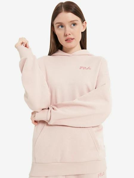 Худи женское оверсайз FILA, бежевый, арт. 125588FLA-T0