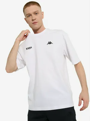 Футболка мужская Kappa, белый, арт. 131068KAP-00