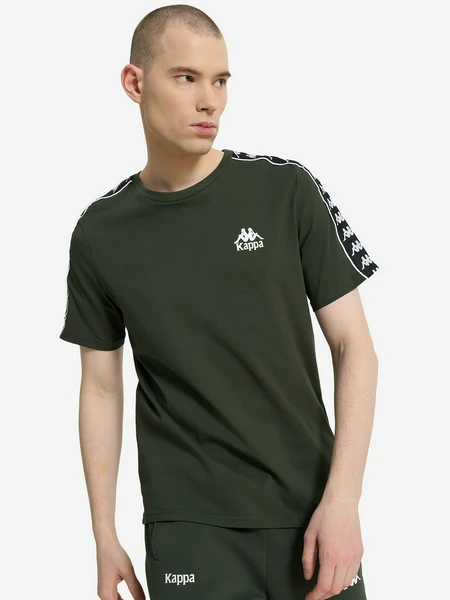 Футболка Kappa Banda d’Origini, зеленый, арт. 125939KAP-G4