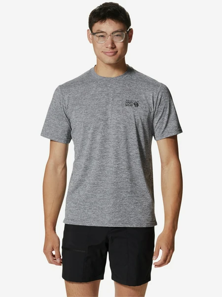 Футболка Mountain Hardwear Sunblocker Short Sleeve, серый, арт. 2027891MHW-056
