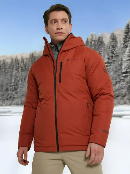 Пуховик мужской Outventure, красный, арт. 129894OUT-53