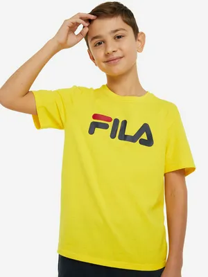 Футболка для мальчиков FILA, желтый, арт. 123724FLA-61