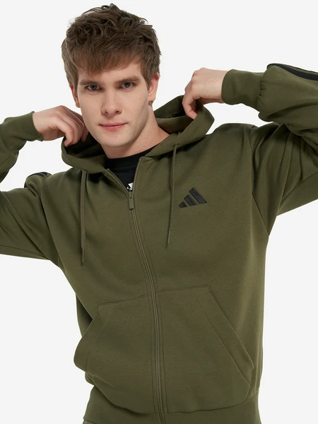 Толстовка мужская Adidas, зеленый, арт. JD1864A01