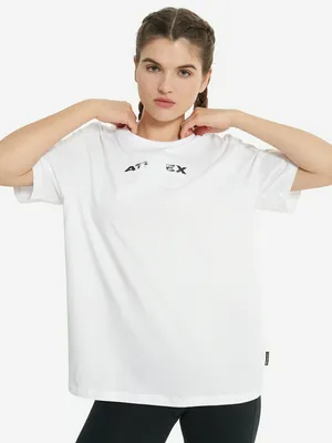 Футболка женская оверсайз Athlex, белый, арт. 132757A31-00
