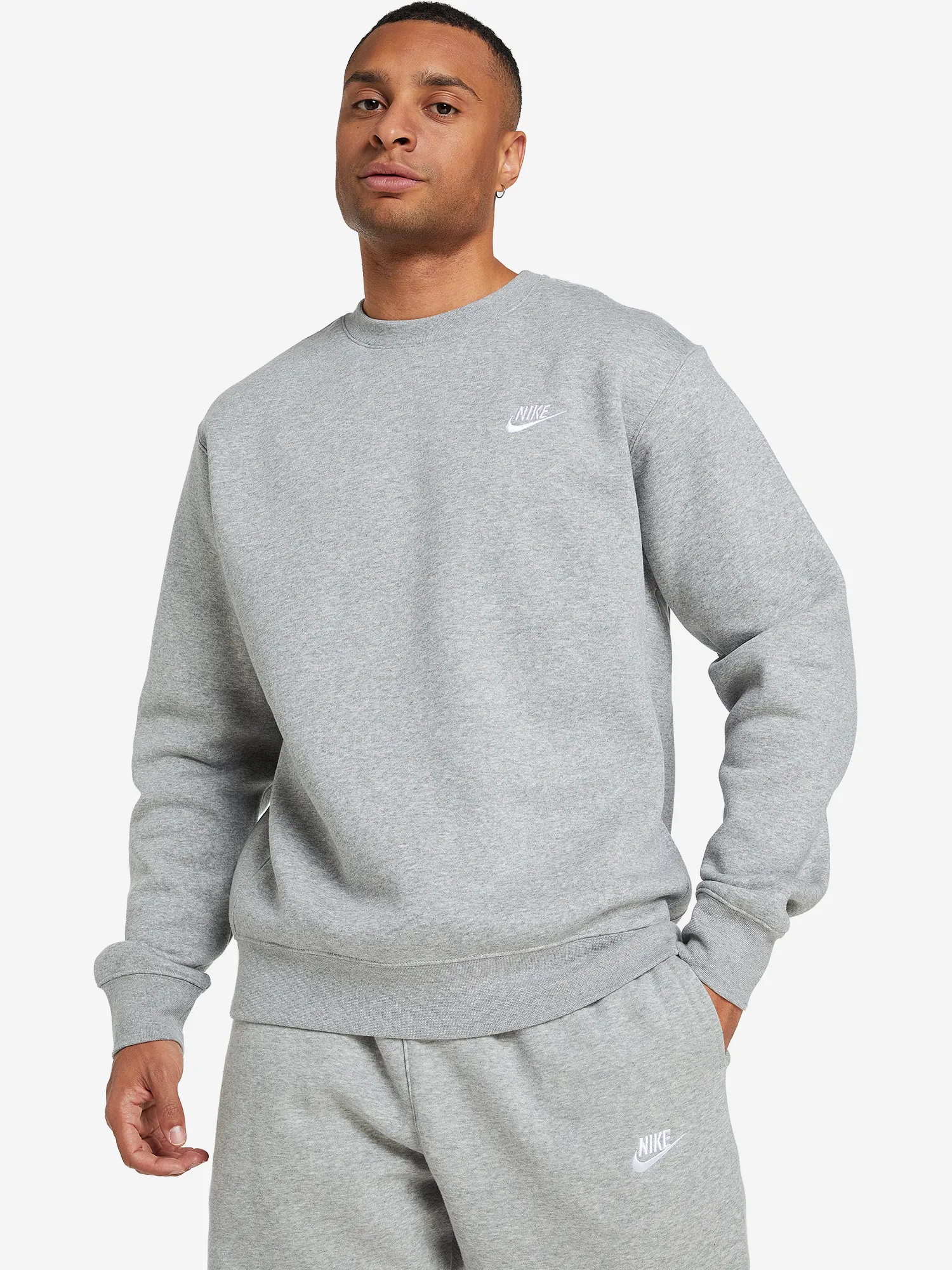 Свитшот мужской Nike, серый, арт. BV2662N06-063