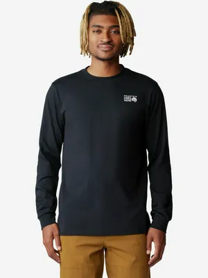Лонгслив Mountain Hardwear Back Logo, черный, арт. 2100571MHW-010