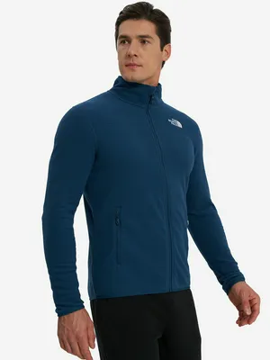 Джемпер флисовый мужской The North Face 100 Glacier, синий, арт. NF0A855X1NO1T1K
