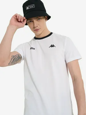 Футболка мужская Kappa, белый, арт. 134346KAP-00