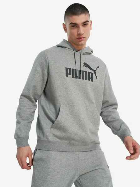 Худи PUMA Ess No. 1 Logo, серый, арт. 682570P0P-03