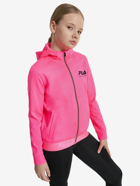 Толстовка для девочек FILA, розовый, арт. 137614FLA-K1