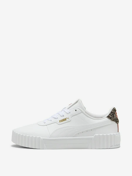 Кеды PUMA Carina 3.0 Animal Flair, белый, арт. 402642P0P-01
