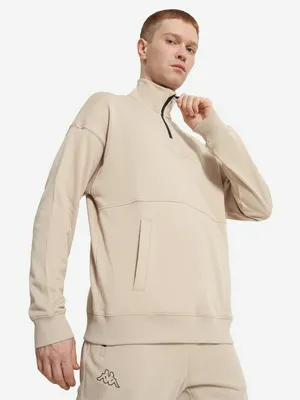 Мужская толстовка Kappa, бежевый, арт. 137292KAP-T1