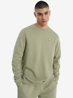 Свитшот PUMA Ess Elevated, зеленый, арт. 688257P0P-82