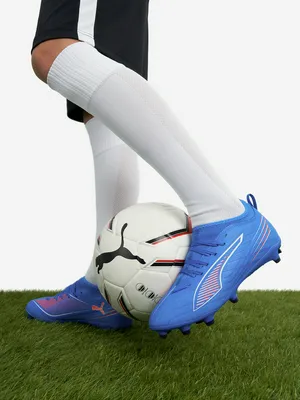 Бутсы Puma Ultra 6 Match Fg/Ag, синий, арт. 108515P0P-01
