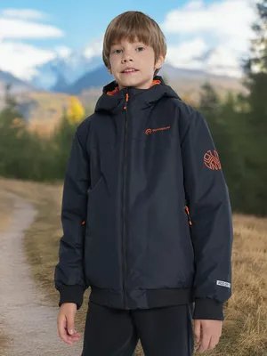 Куртка утепленная для мальчиков Outventure, черный, арт. 137425OUT-99