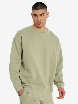 Свитшот PUMA Ess Elevated, зеленый, арт. 688050P0P-82