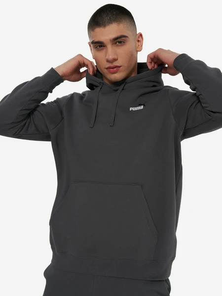 Худи PUMA Ess 2 Color Small No. 1 Logo, серый, арт. 684718P0P-44