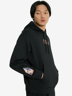 Худи мужское оверсайз FILA, черный, арт. 133298FLA-99