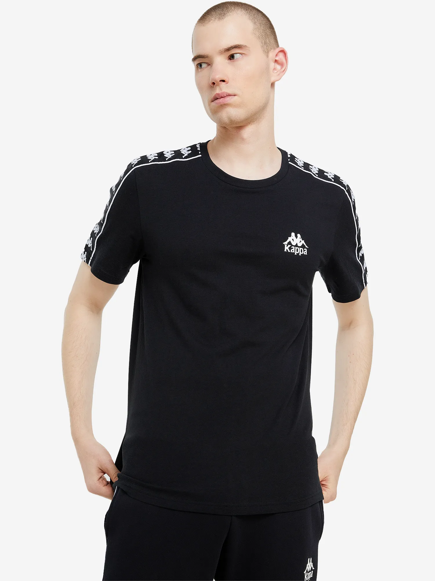 Футболка мужская Kappa Banda d’Origini, черный, арт. 125939KAP-99