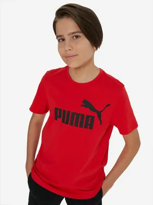 Футболка PUMA ESS Logo, красный, арт. 586960P0P-11