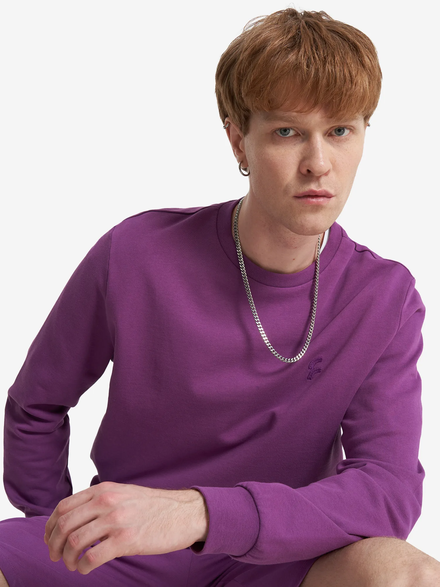 Свитшот Freddy, фиолетовый, арт. 01F0552F0G-008