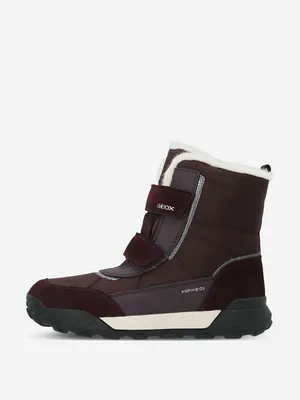Сапоги утепленные для девочек Geox Trekkyup, красный, арт. J46M7E08V22G14-C7357