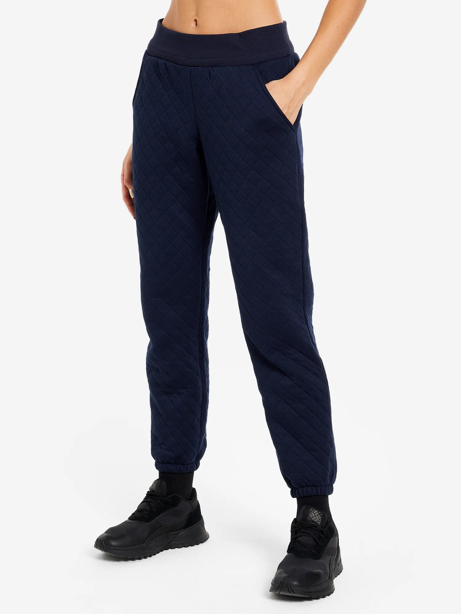 Брюки женские Columbia Lodge Quilted Jogger, синий, арт. 2016951CLB-472