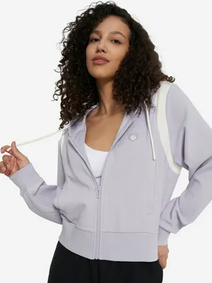 Худи женское Li-Ning, фиолетовый, арт. AWDU602-2FL1O