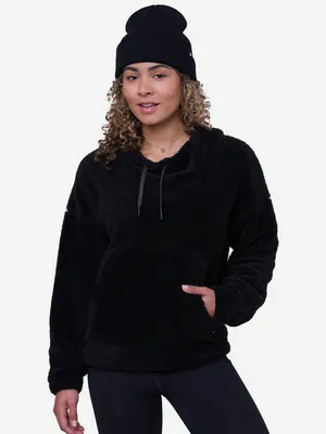 Джемпер флисовый женский, черный, арт. M3WNFLC302600-BLK