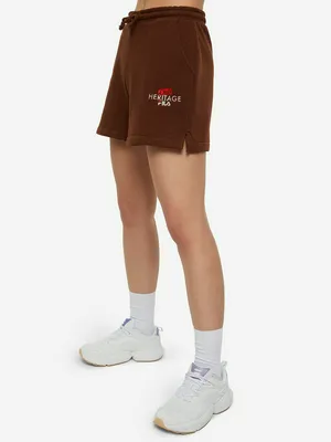 Шорты женские FILA, коричневый, арт. S23WH052FLA-224