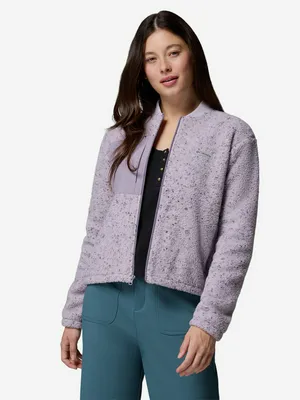 Джемпер флисовый Columbia Stellar Path Fleece Bomber Full Zip, розовый, арт. 2136261CLB-551