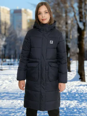 Пальто утепленное для девочек FILA, синий, арт. 130261FLA-Z4