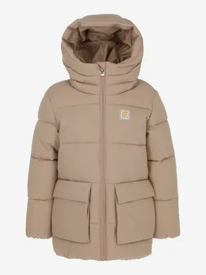 Пуховик для девочек FILA, бежевый, арт. 131258FLA-T1