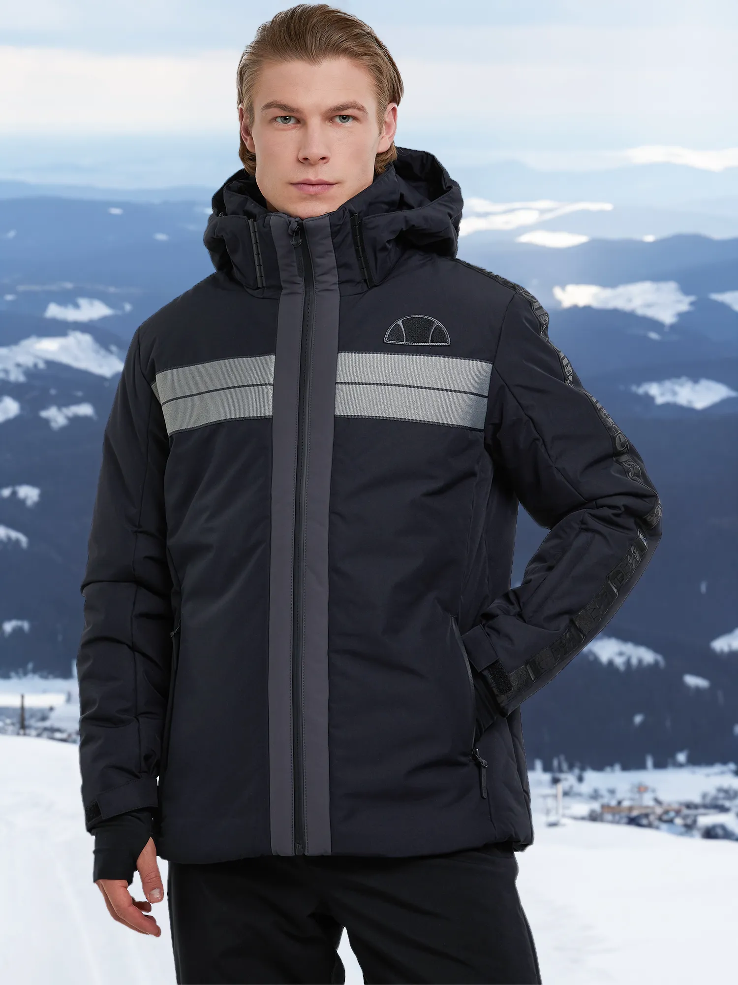 Куртка утепленная Ellesse, черный, арт. ELA233M515E0V-01