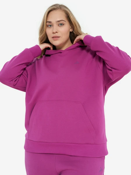 Худи Demix Plus Size, фиолетовый, арт. 127764DMX-P3
