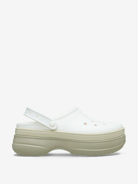 Сабо Crocs Classic Stacked, белый, арт. 211355C1G-0WV