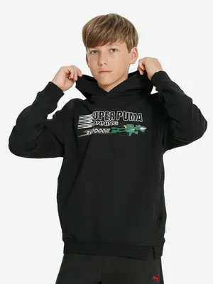 Худи для мальчиков PUMA Super, черный, арт. 633458P0P-01