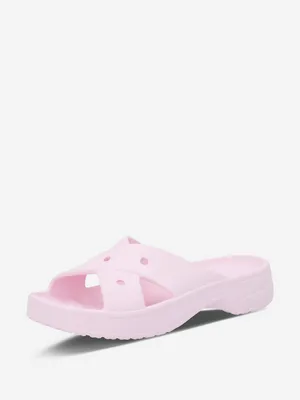 Шлепанцы Crocs Cl Womens Cross Strap, розовый, арт. 210840C1G-6ZW