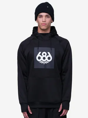 Мужское худи 686, черный, арт. M3WNCS112600-BLK