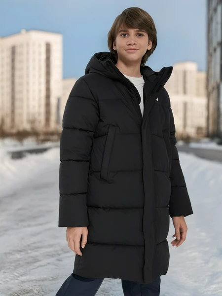 Пуховик для мальчиков FILA, черный, арт. 138033FLA-99