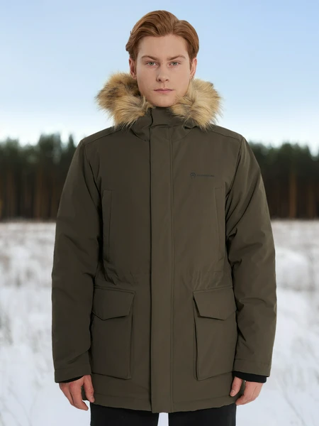 Куртка утепленная мужская Outventure, коричневый, арт. 137743OUT-T4