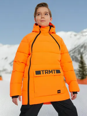 Пуховик для мальчиков Termit, оранжевый, арт. 138616TRT-3E