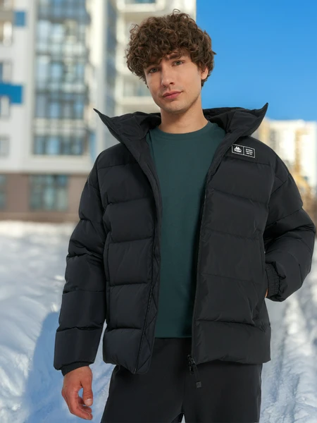 Пуховик Kappa Paffuta, черный, арт. 136974KAP-99