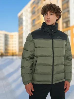 Пуховик Kappa, зеленый, арт. 137105KAP-G4