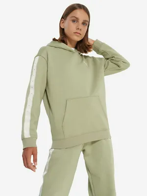 Худи для девочек PUMA Tape Relaxed, зеленый, арт. 688491P0P-82