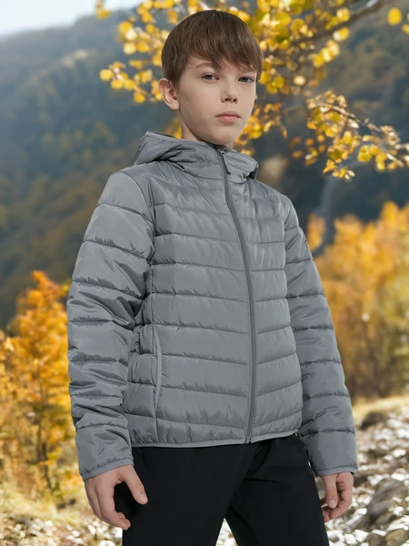 Куртка утепленная для мальчиков Outventure, серый, арт. 134134OUT-91